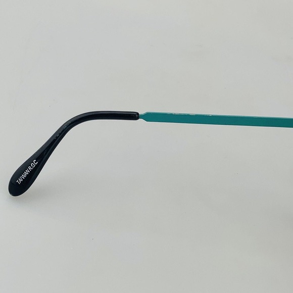 Vintage Cool-Ray Sunglasses Teal Gold Brow Bar Aviator - Picture 4 of 13